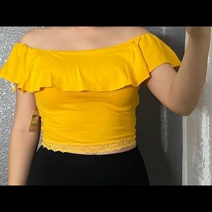 Charlotte Russe off the shoulder top